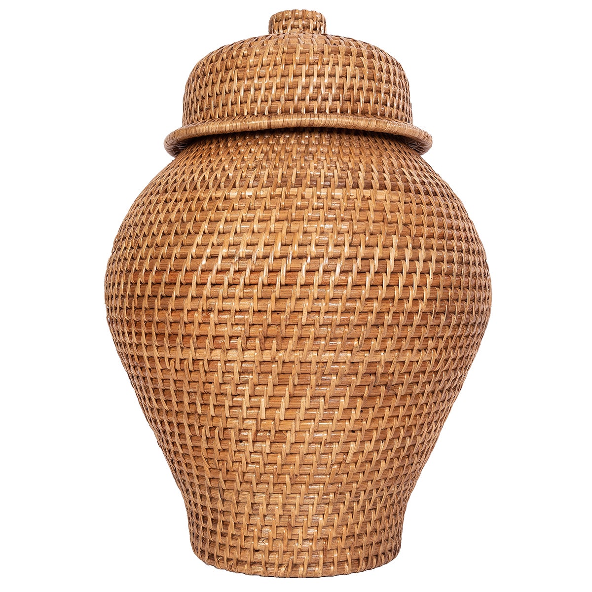 Saboga Home Ginger Jar Honey Brown